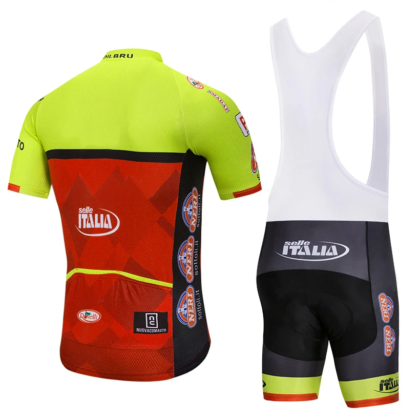Муки ITALIA велосипедная майка 12D набор велошорт Ropa Ciclismo мужские летние быстросохнущие pro велосипедный майон Штаны одежда