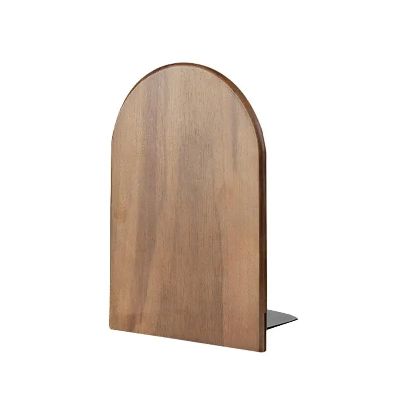 2 قطع كبيرة الحجم الصلبة الجوز الأسود خزنات رف الكتب حامل كتب كتاب الوقوف للطلاب مكتب عمل مدرسة اللوازم المكتبية