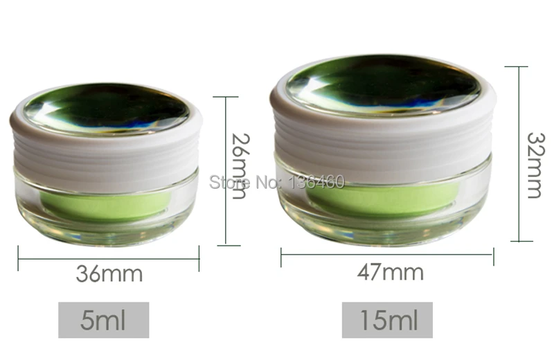 5ml 15ml acrylic jar