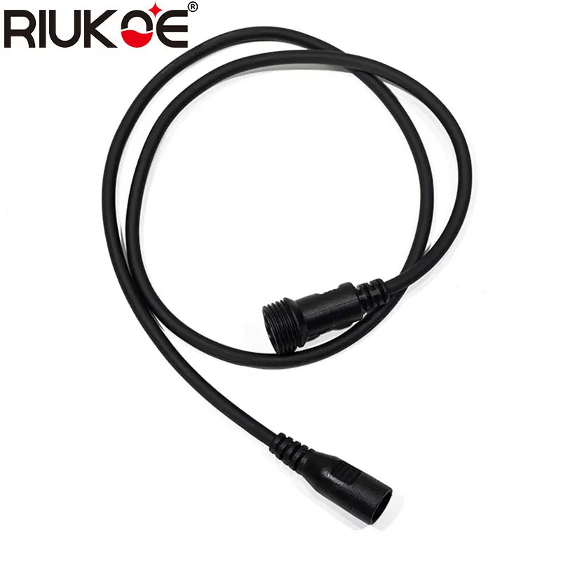 RIUKOE 10 шт./лот водонепроницаемый DMX 3pin сигнальный кабель Разъем 1 м для наружного