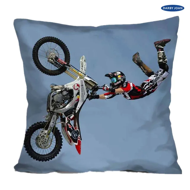 Buy pillows FREESTYLE DIRT BIKE MOTOCROSS Throw Pillow