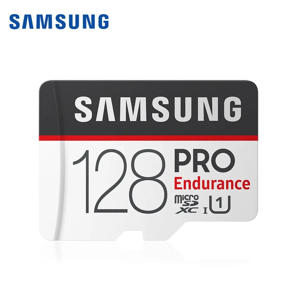 Лучший SAMSUNG карты памяти Micro SD PRO Endurance 100MBs 128 ГБ 64 ГБ 32 SDXC SDHC Class 10 C10 UHS I Trans Flash Microsd 2018 Новый