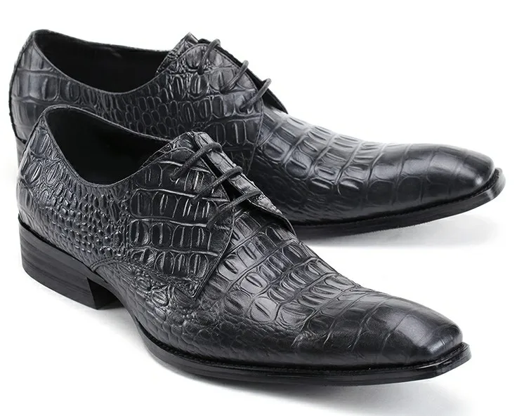 Choudory/летние мужские модельные туфли; цвет белый, черный; обувь ручной работы; итальянские туфли из крокодиловой кожи; синие лоферы с шипами; мужские свадебные туфли на выпускной