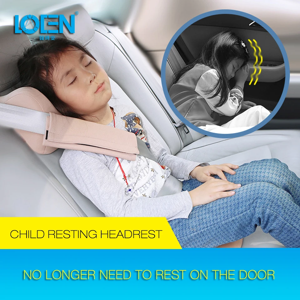 For kids Rear seat Car Headrest Neck Pillow For cars Auto Support Cover