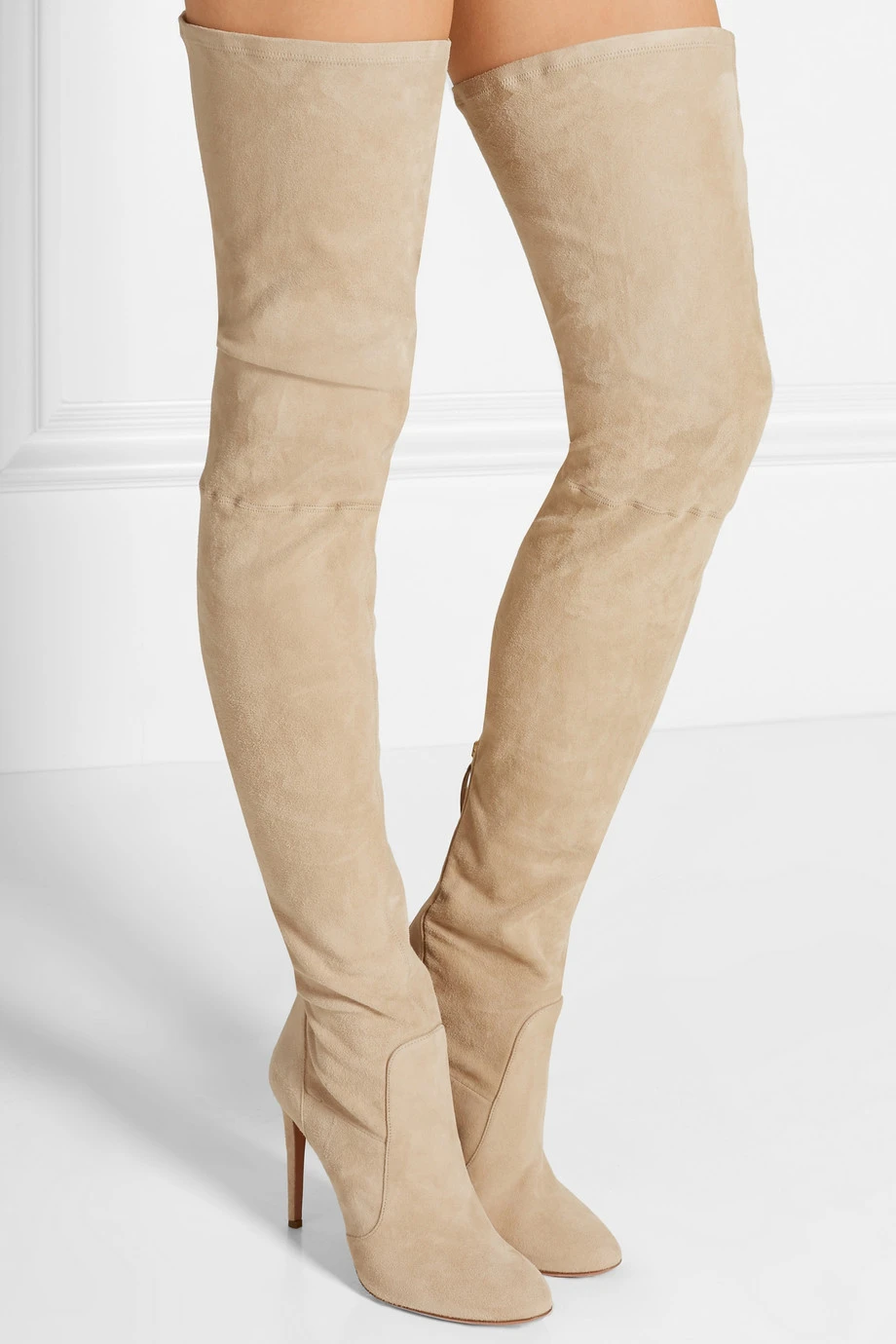 novo thigh high boots