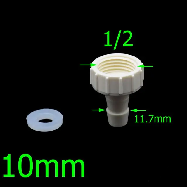 Nőstény 1/2 - 4 Mm 6 8 10 12 14 16 20 25 -Es Tömlőcsatlakozó 1/4 3/8 Tömlő Szögesdrót 2Db - Image 4