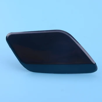 

DWCX Black Car Front Right Bumper ABS Headlight Washer Jet Cover Cap 39802699 Fit For Volvo S60 2011 2012 2013