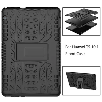 

Case For Huawei MediaPad T5 10 Heavy Duty 2 in 1 Hybrid Rugged Durable Funda Tablet Shell AGS2-W09/L09/L03/W19 10.1" Cover