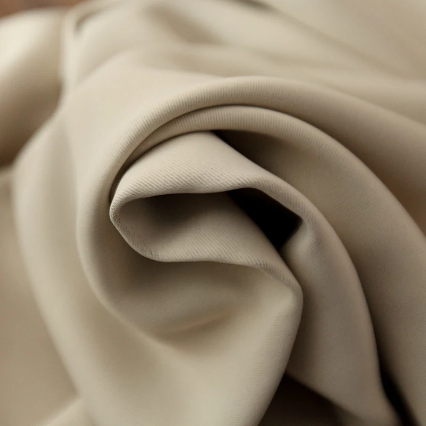 Подкладочная ткань бежевый современный затемненный занавес для гостиной однотонный Белый Тюль отвесная ткань Cortinas салонная обработка T& 092#30