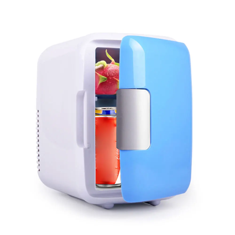 

Portable Car Freezer 4L Office Small Refrigerator 2019 Top Dual-Use Cooling Fan Car Home Dual Use Energy Saving Mini Cooling Box