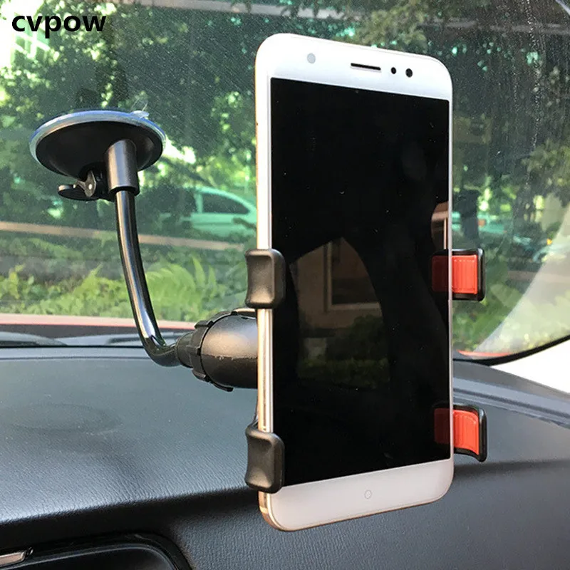 Universal Car phone holder vehicle mounted mobile phone bracket double