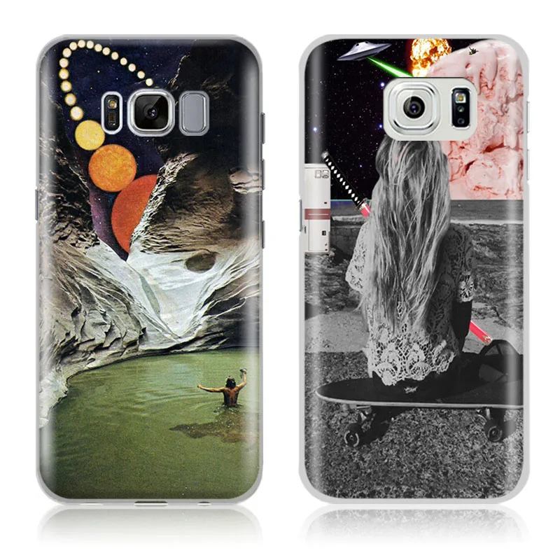 

Trippy UNIVERSE Art Mobile Cell Phone Case Shell Cover Bag For Samsung Galaxy S4 S5 S6 S7 Edge S8 Plus Note 2 3 4 5 C5 C7 A8 A9