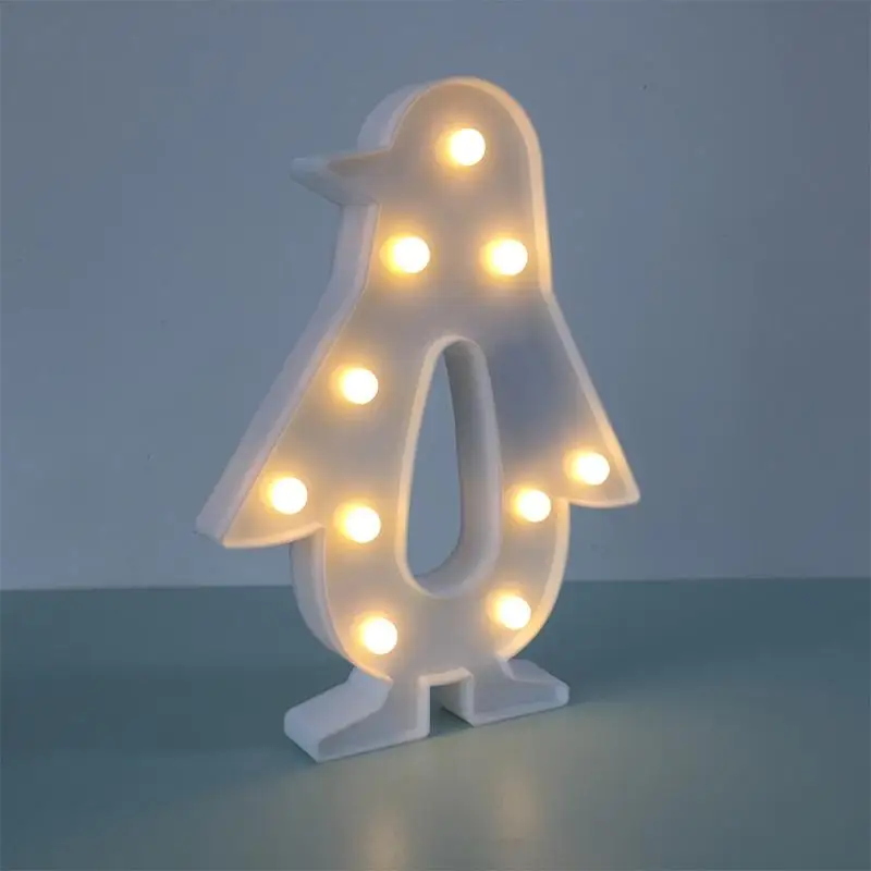 LumiParty светодиодный ночник светильник милый декоративный пингвина для спальни