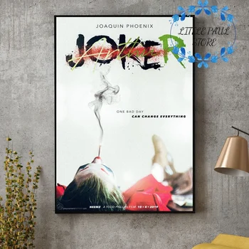 

Movie Art Joker 2019 Canvas Poster Wall Picture for Living Room No Frame