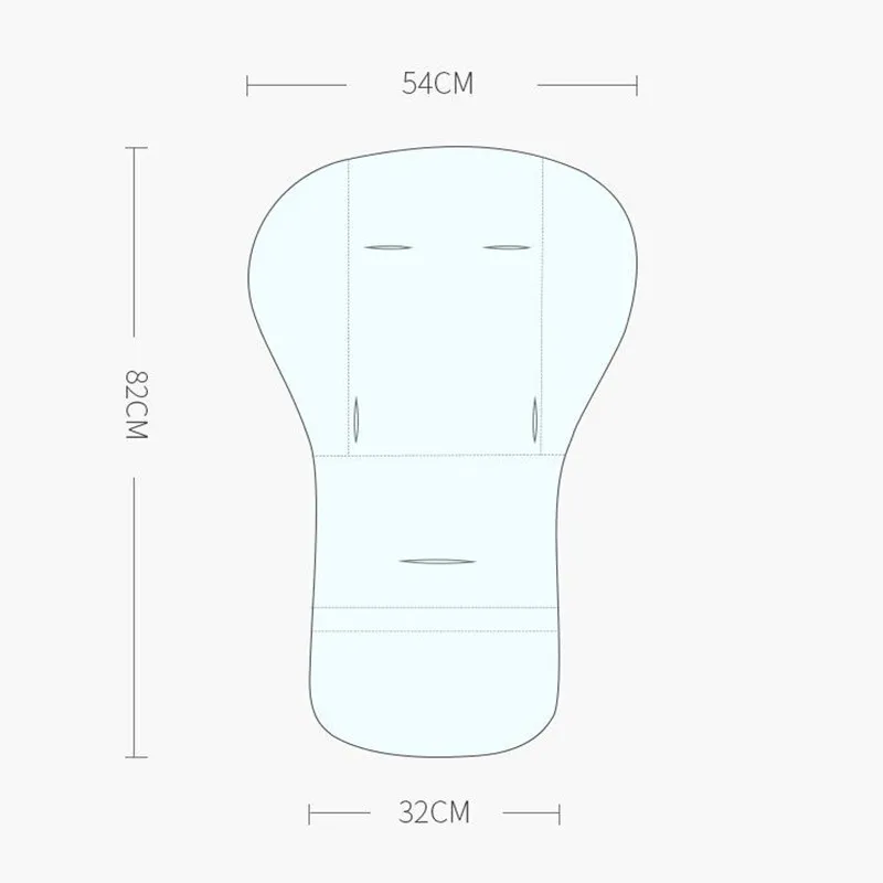 Универсальная детская коляска, подкладка, хлопок, сиденье, Cusion, дышащий коврик для езды, широкая детская Автомобильная подушка, аксессуары для инвалидной коляски, розовый, зеленый