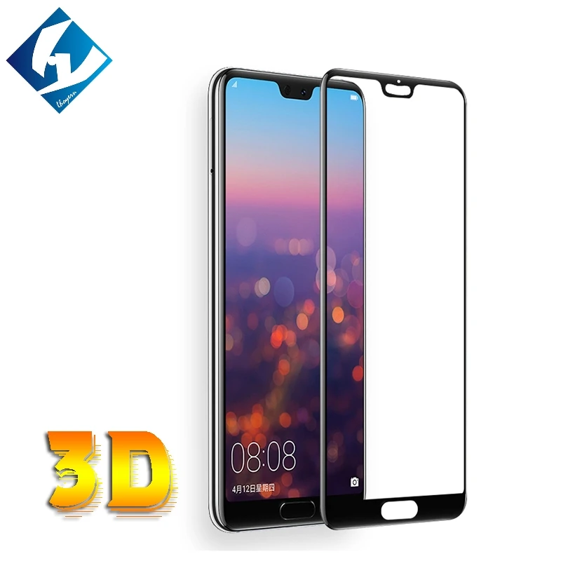 3D Curved For Huawei P20 Pro 2018 Full coverage Screen Protector Tempered glass Film Protective For P9 P20 lite p20lite Nova 3e