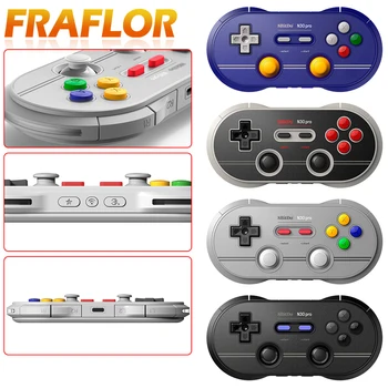 

8Bitdo Bluetooth Wireless Gamepad Game Controller Support NS For Switch Steam MacOS Windows N30 Pro2 Vibration Body Induction