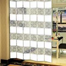 29x29 см, подвесной складной экран, Биомбо, китайская перегородка, занавеска, перегородка для комнаты, панели, перегородки, стены, искусство, сделай сам, украшение дома, 6 шт