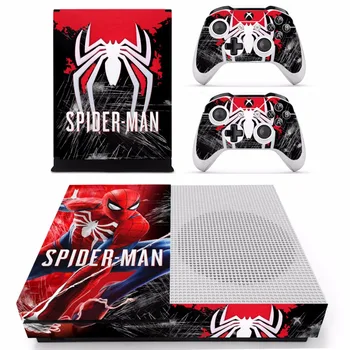 

Avengers Spiderman Skin Sticker Decal For Microsoft Xbox One S Console and 2 Controllers For Xbox One S Skins Sticker Vinyl