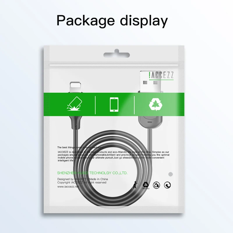 ! USB кабель ACCEZZ TPE для зарядки IPhone X XS MAX XR зарядный Шнур Apple Phone 8 7 6 6S Plus синхронизации