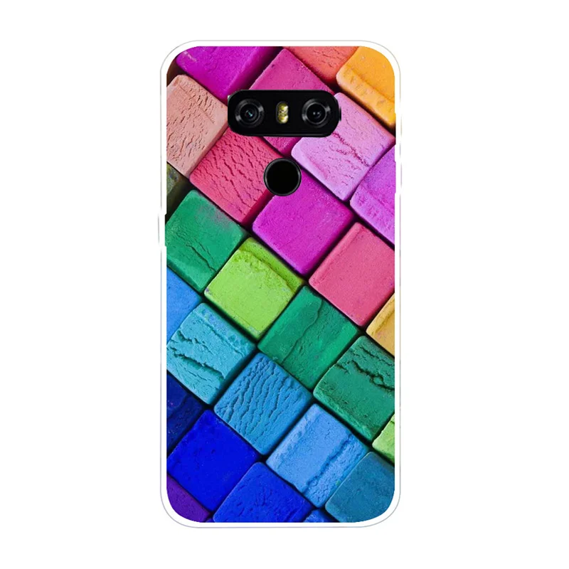 Чехол для LG G6 чехол с 5 7 прозрачным принтом мягкая задняя крышка из ТПУ LG6 LGG6 G 6 H870DS