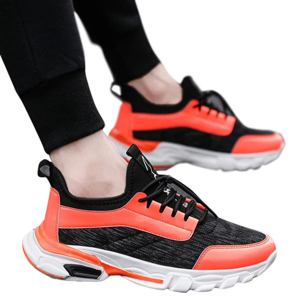 2019 Men's flying knit sneakers breathable casual basketball shoes fashion color matching sneakers basketball shoes jordan 40J2 (5)