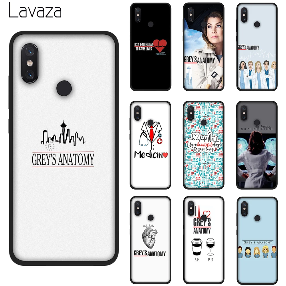 

Lavaza Greys Anatomy Soft TPU Case for Xiaomi Redmi 7 4A 6A S2 Note 7 4 4x 5 6 Pro 5A Prime Go