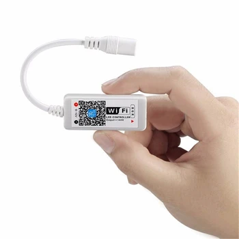 

DC 5V 12V 24V 16 Million Colors Mini WiFi LED RGB RGBW Controller iOS Android magic home Led Controler for 3528 5050 LED Strip