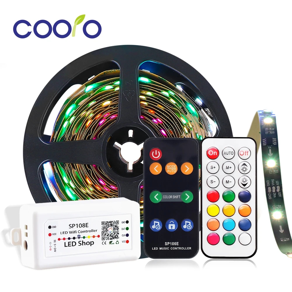 Набор светодиодных лент WS2811 12 в Адресуемая сменная RGB Светодиодная лента блок