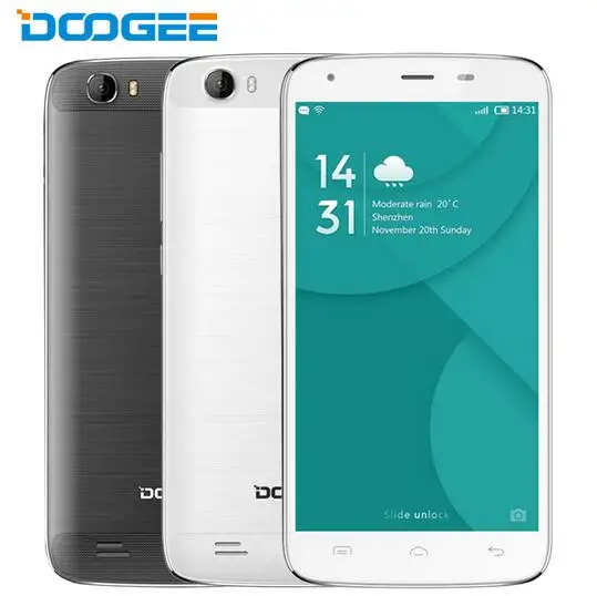 Original DOOGEE T6 Pro 5 5 HD Screen MTK6753 Octa Core 1 5GHz Android 6 0