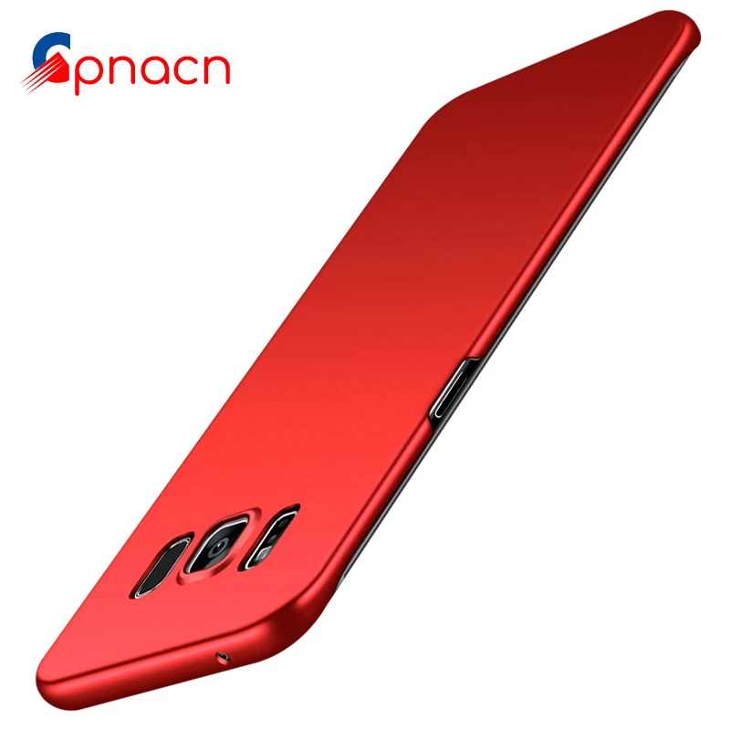 GPNACN полное покрытие матовый чехол для samsung Galaxy S8 S9 плюс S7 Edge Note 8 9 J3 J5 J7 A3 A5 A7 A8 плюс жесткий чехол