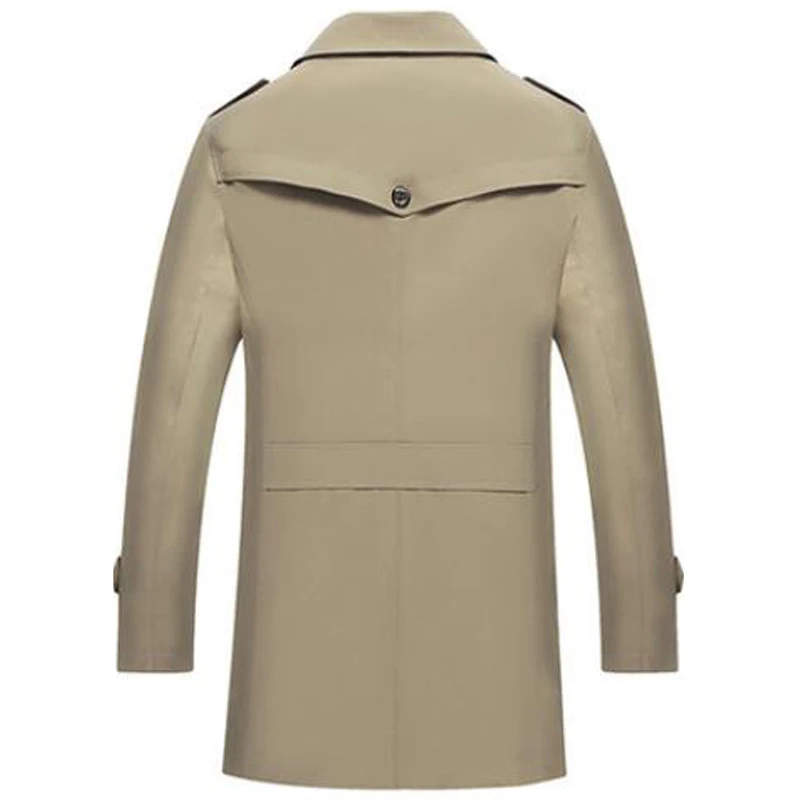 Тренчкот для мужчин Униформа Военная Униформа куртка для мужчин зимнее пальто осенние ветровки однобортный бренд Тренч Одежда