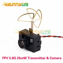 FX797T FX798T 5.8G 25mW 40CH AV Transmitter NTSC with 600TVL Camera Mini Combo for RC QAV Racing Drone