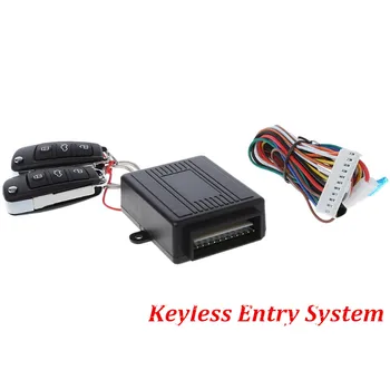 

Universal Car Auto Keyless Entry System Button Start Stop LED Keychain Central Kit Door Lock with Remote Control