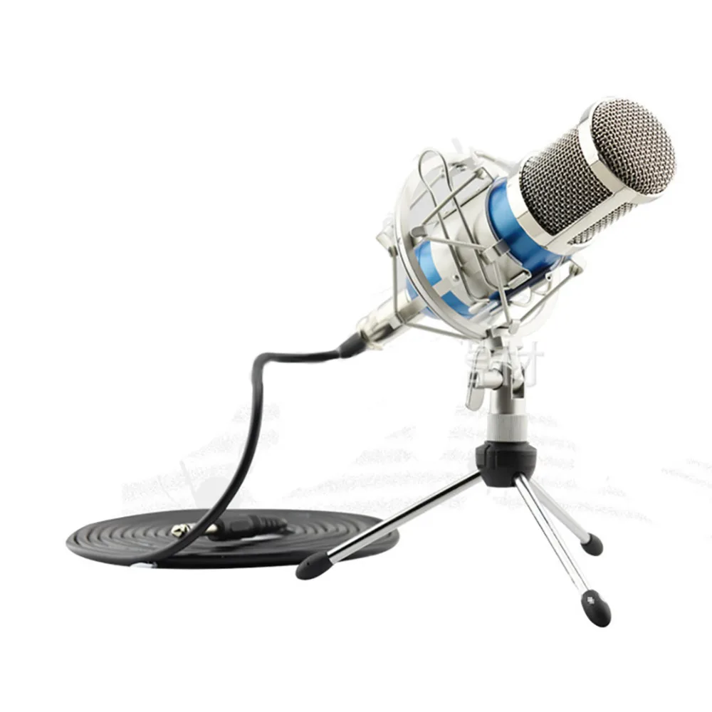 Professional BM 800 BM800 Condenser KTV Microphone Cardioid Pro font b Audio b font Studio Vocal