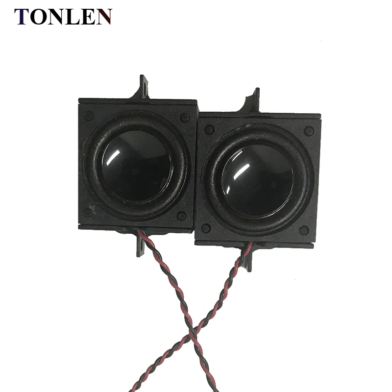 

TONLEN 2PCS 28mm Full Range Speaker 8ohm 3 W DIY Small speaker micro small mobile portable small size speaker Radio Speakers