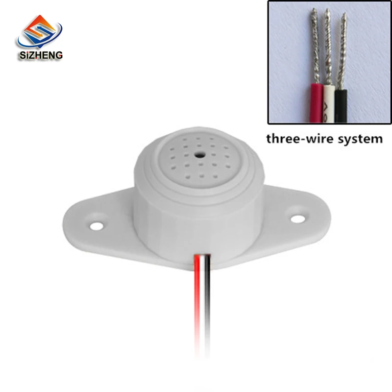 

SIZHENG COTT-QD30 CCTV mircophone audio monitor HD wide range sound pick up for security solutions