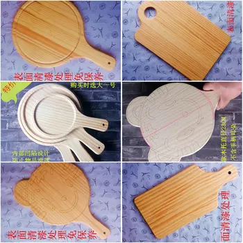 

Wholesale , retail,free shipping, 1 pcs Steak coffee bakery cake tea pizza Stones wooden tray cutting board wood panel