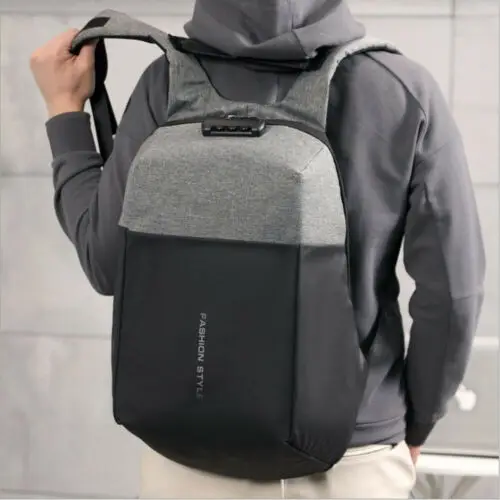 

Business Men Waterproof Travel Backpack Password Backpack Multifunctional Travel Bag Larger Capacity Double-shoulder Travel Bag