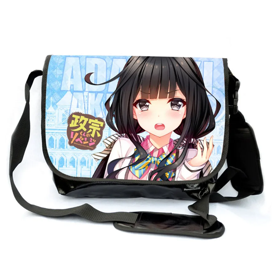 

Anime masamune-kun no revenge Cosplay Adagaki Aki Cos Anime Japanese student bag shoulder bag Messenger bag birthday gift