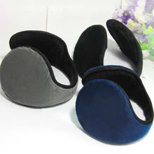 Модные мужские и женские унисекс мягкие удобные флисовые обертывания вокруг головной убор осенние зимние теплые наушники