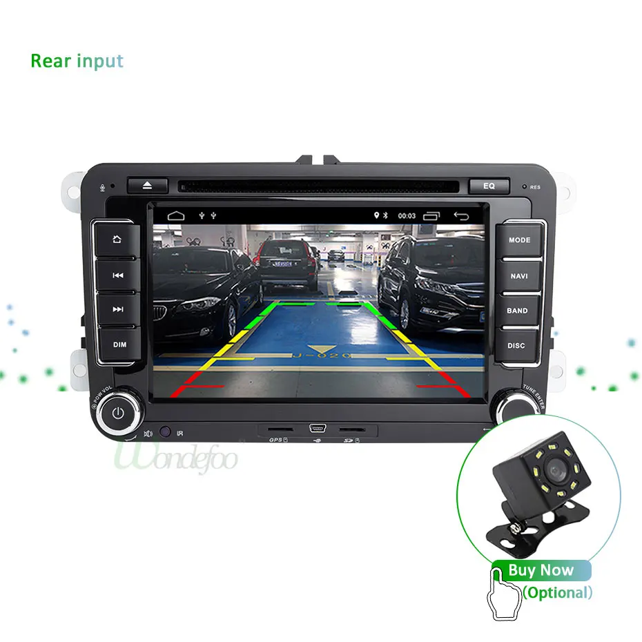 Perfect Android 9.0 DSP IPS 64G 2 DIN DVD For VW PASSAT B6 CC B7 POLO GOLF 5 6 Tiguan Fabia Rapid Seat Altea Toledo Leon GPS Radio 33