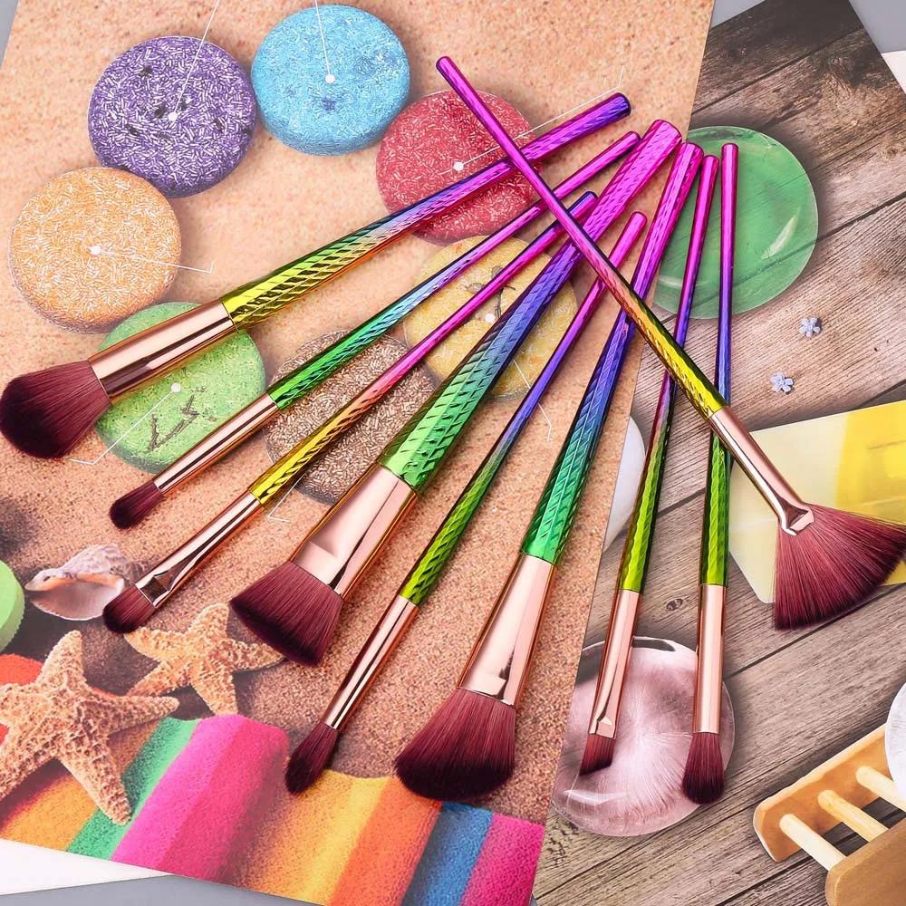 make up brushes Synthetic hair makeup brushes set professional Make Up Foundation Blush Cosmetic Concealer Brushes Y429