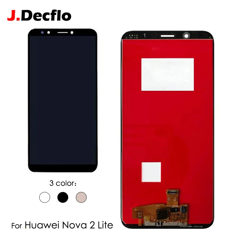 Оригинальный ЖК дисплей для Huawei NOVA 2 Lite LND L22 сенсорный экран стекло дигитайзер без