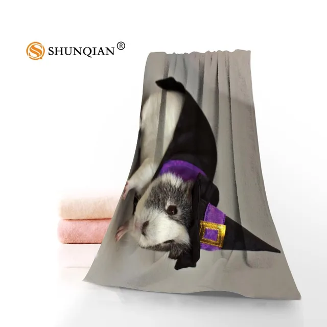 Buy New Custom Guinea Pig Towel Printed Cotton Face