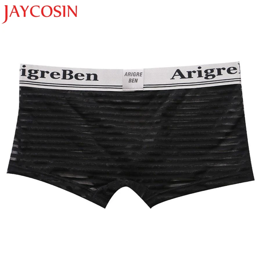 

JAYCOSIN Newly 2018 Fashion Fashion New Men's Boxer Bamboo Fiber Modal Pants Underpant boxer shorts transparent Jun 14