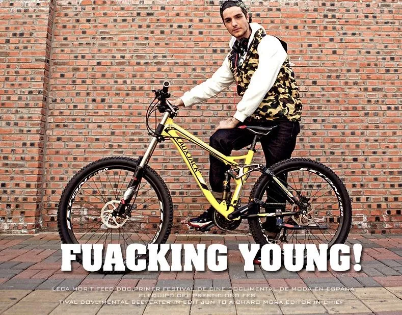 Clearance Kalosse Full suspension new cycling mountain bike 26er mountain bicycle woman bike 24/27/30 speed Hydraulic brakes 14 Clearance Kalosse Full suspension new cycling mountain bike 26er mountain bicycle woman bike 24/27/30 speed Hydraulic brakes 14