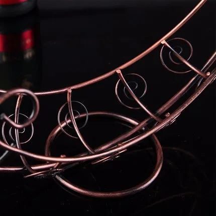 Креативный модный металлический винный стеллаж, подвесной держатель для вина, пиратский корабль, форма