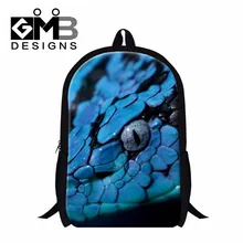 Nette Schlange Schule Rucksäcke für Kinder, Girly Mochilas Stilvolle Bookbags für Jungen, Tier Gedruckt multifunktionsschulterrucksack magazin tasche