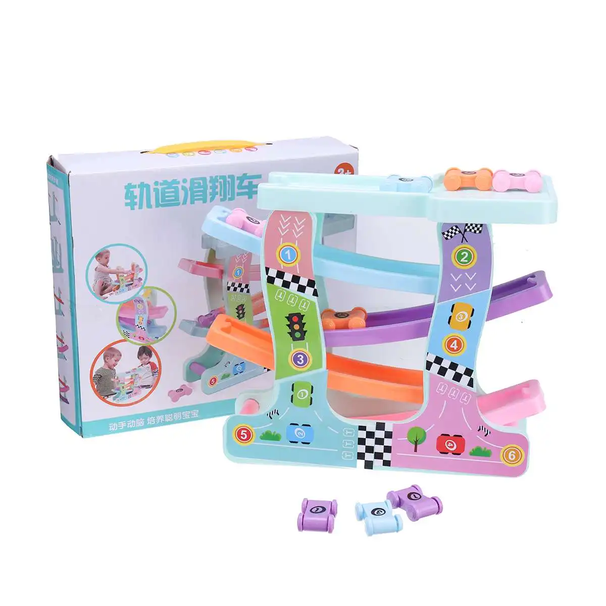 plastic race track